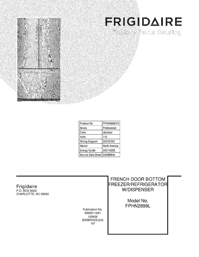 Diagram for FPHN2899LF6