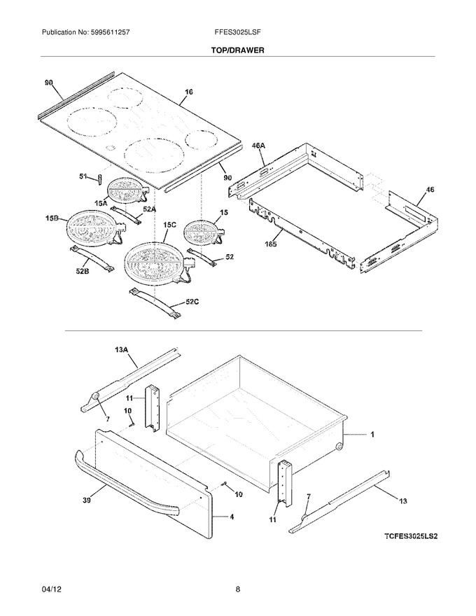 Diagram for FFES3025LSF