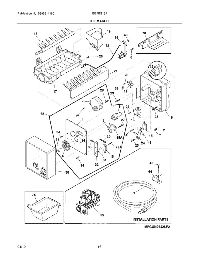 Diagram for EI27BS16JS5