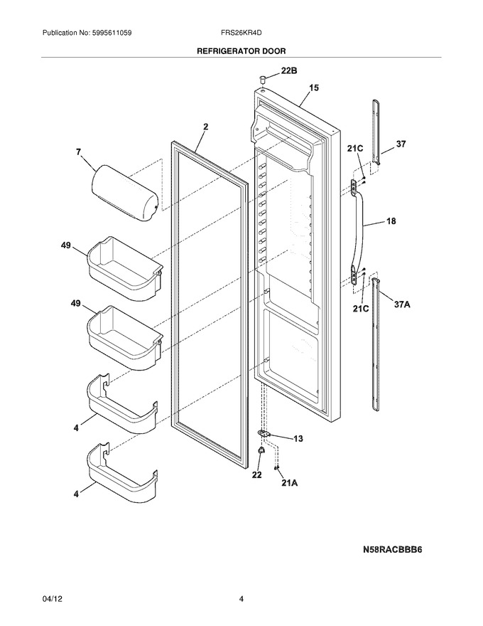 Diagram for FRS26KR4DBB
