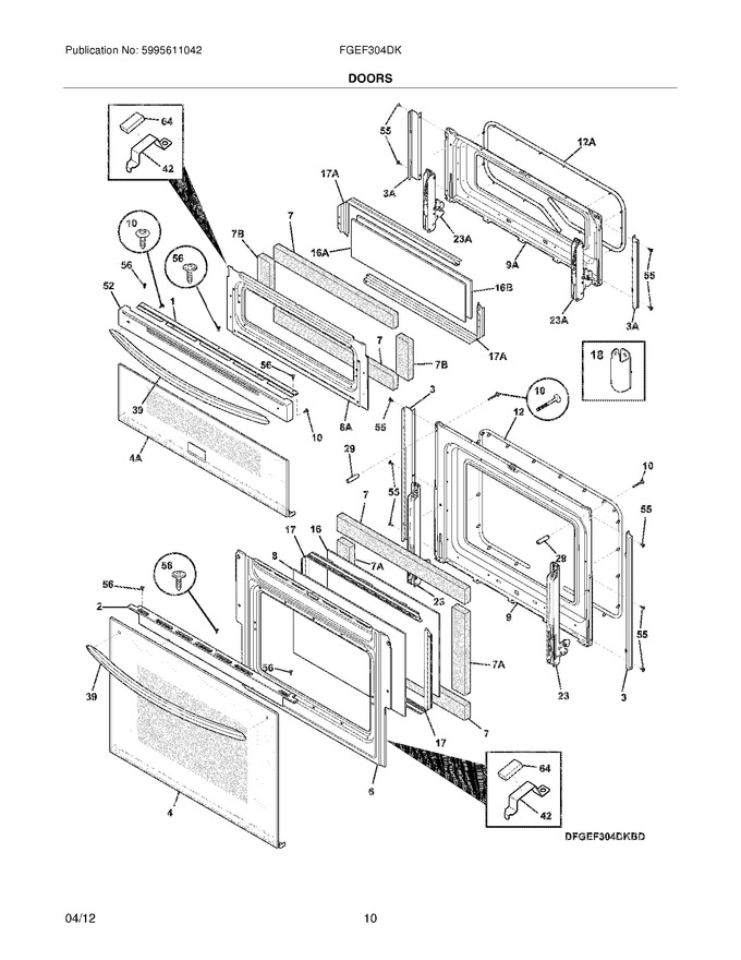 Diagram for FGEF304DKWD
