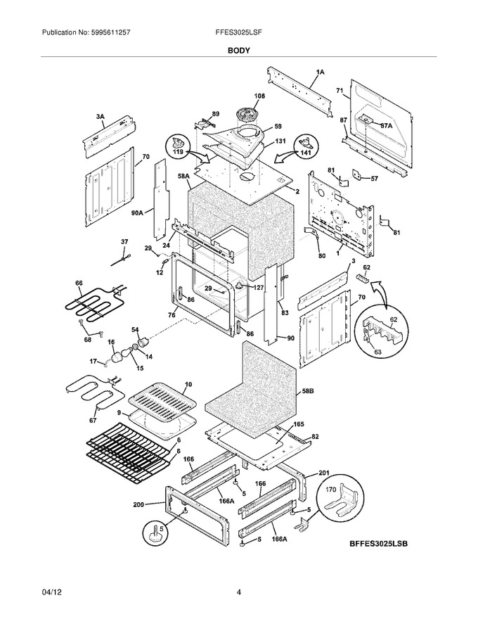 Diagram for FFES3025LSF