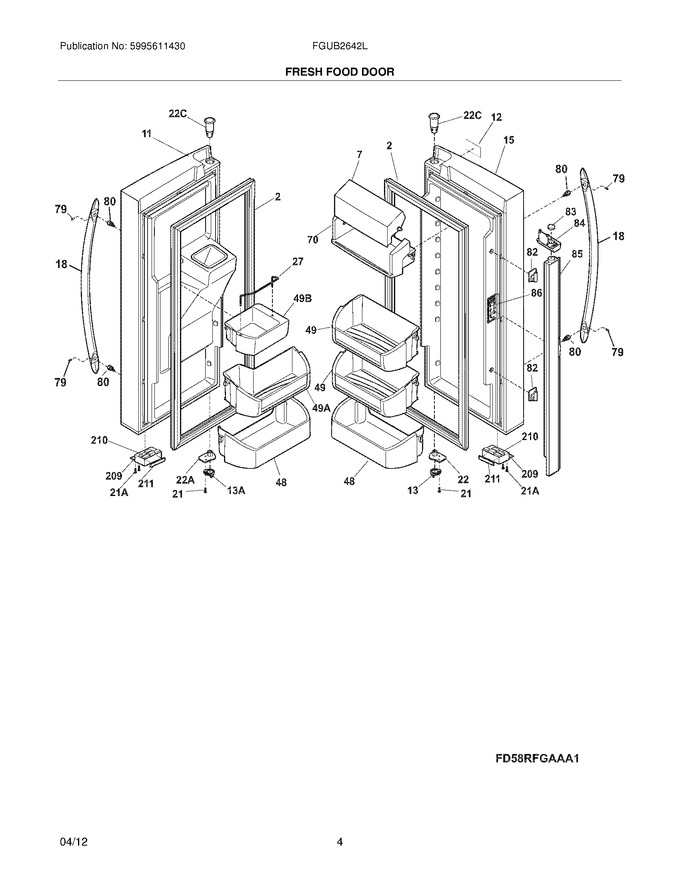 Diagram for FGUB2642LE7