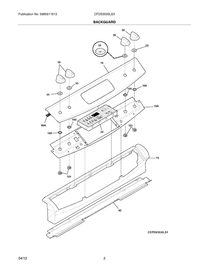 Diagram for CFDS3035LS3