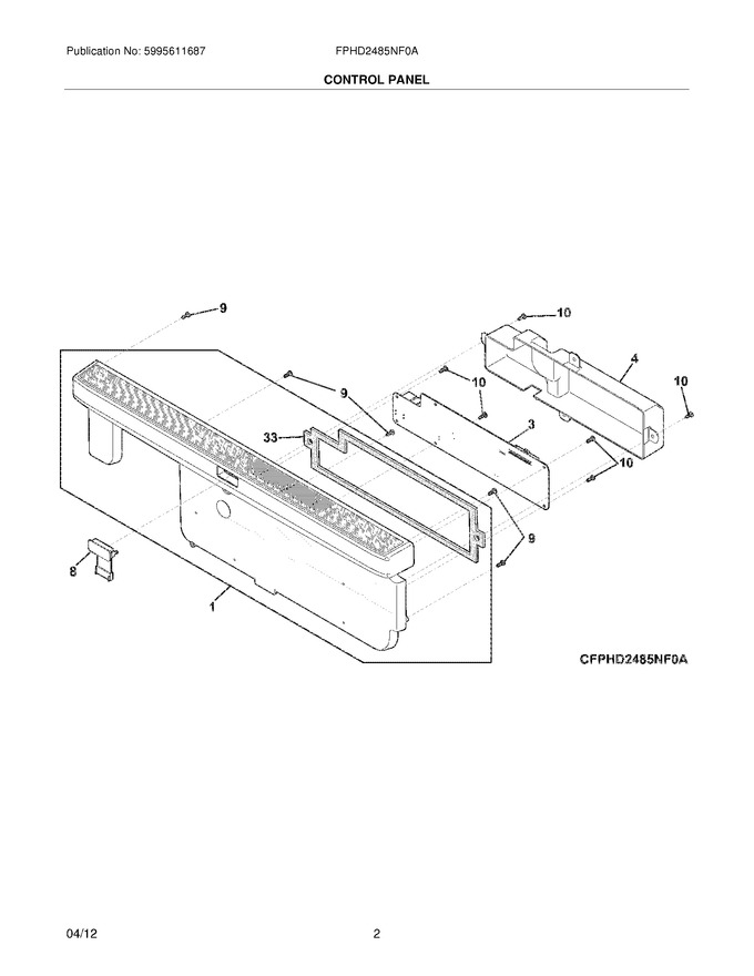 Diagram for FPHD2485NF0A