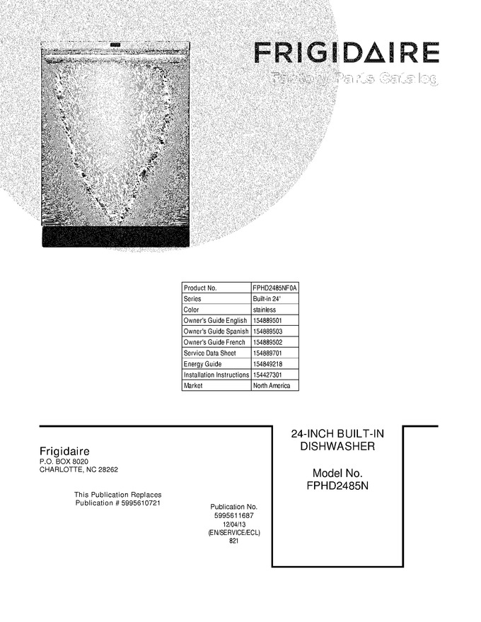 Diagram for FPHD2485NF0A