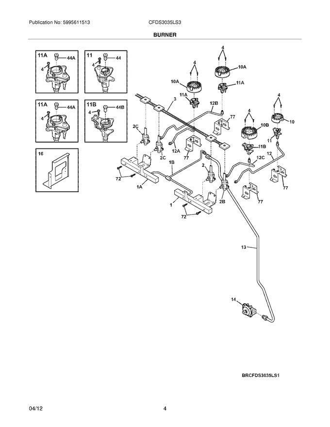 Diagram for CFDS3035LS3