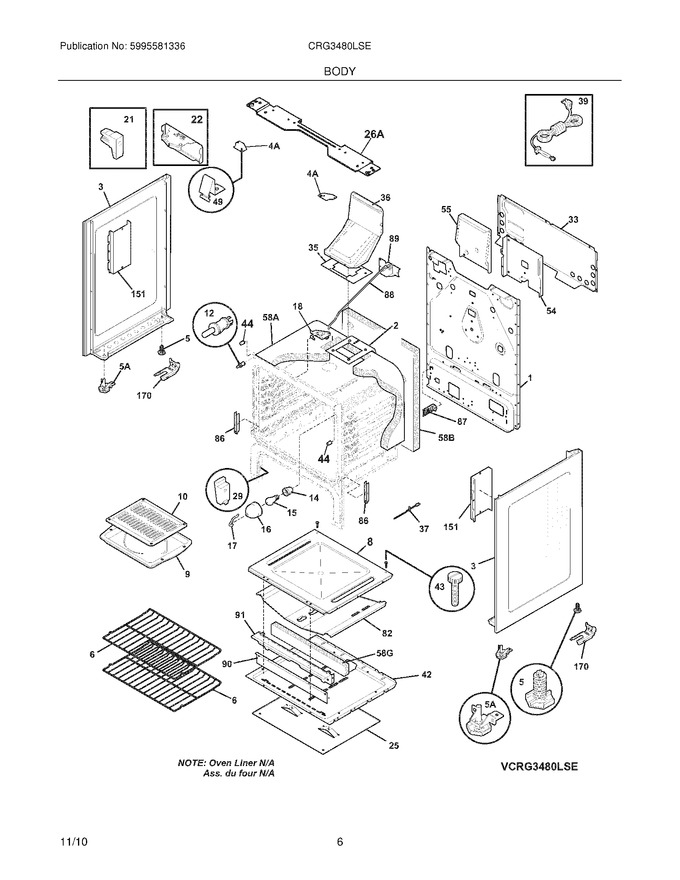 Diagram for CRG3480LSE