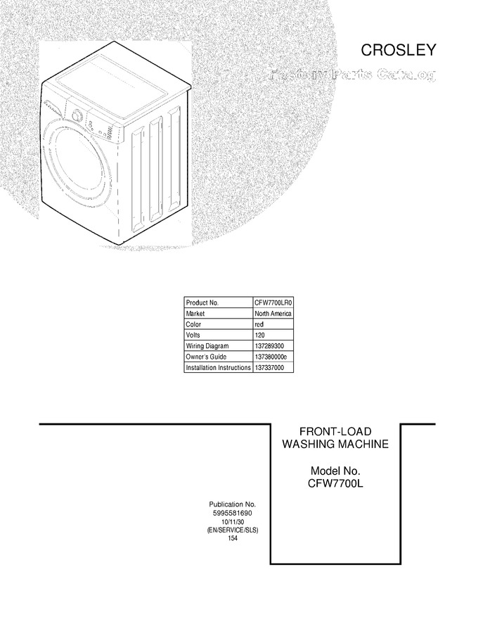 Diagram for CFW7700LR0