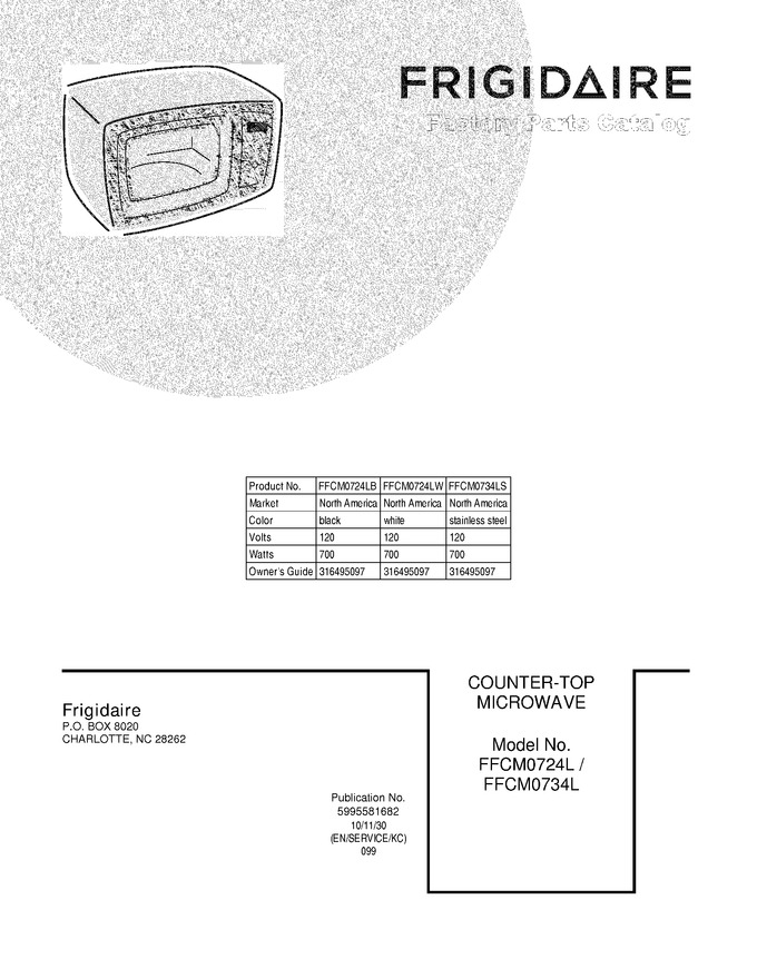 Diagram for FFCM0734LS