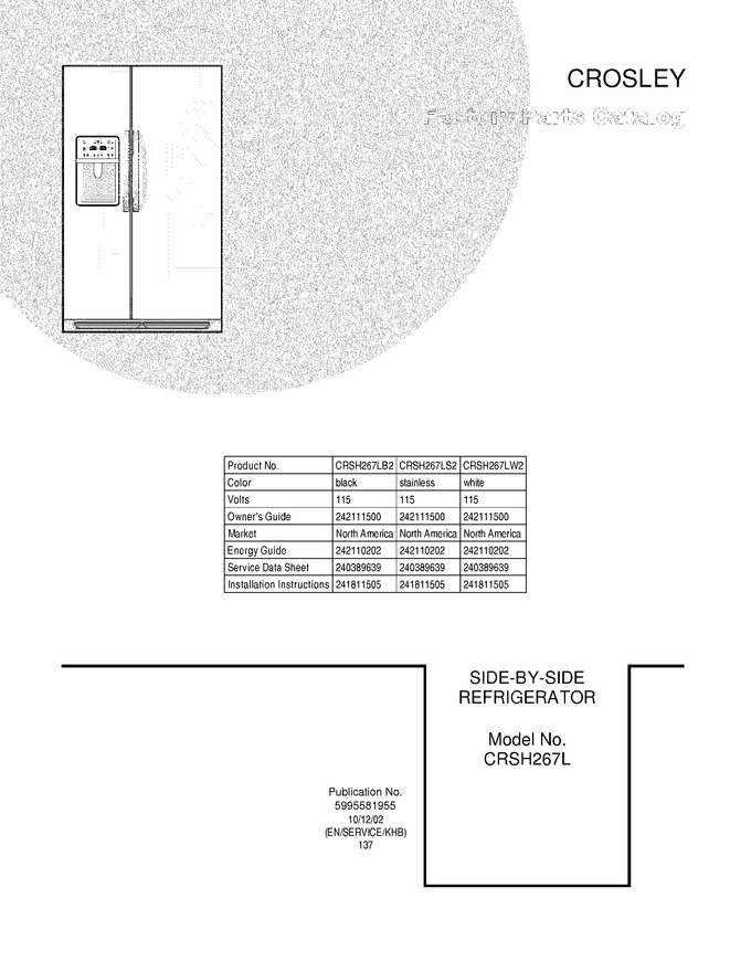 Diagram for CRSH267LS2