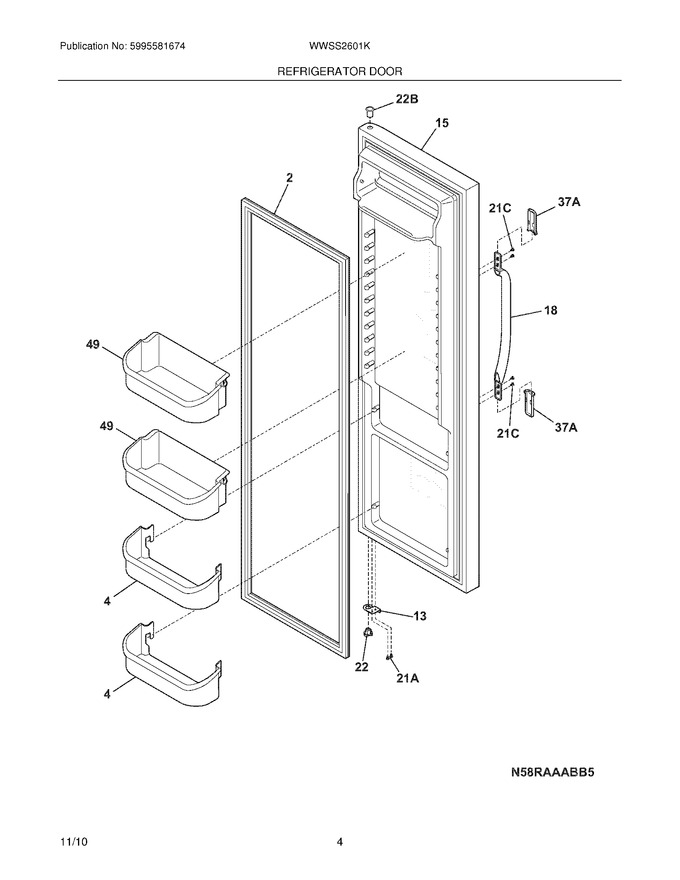 Diagram for WWSS2601KS4