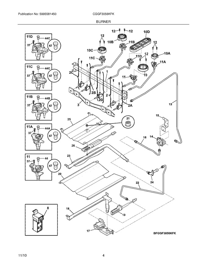 Diagram for CGGF3056KFK