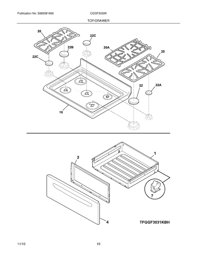 Diagram for CGGF3032KWJ