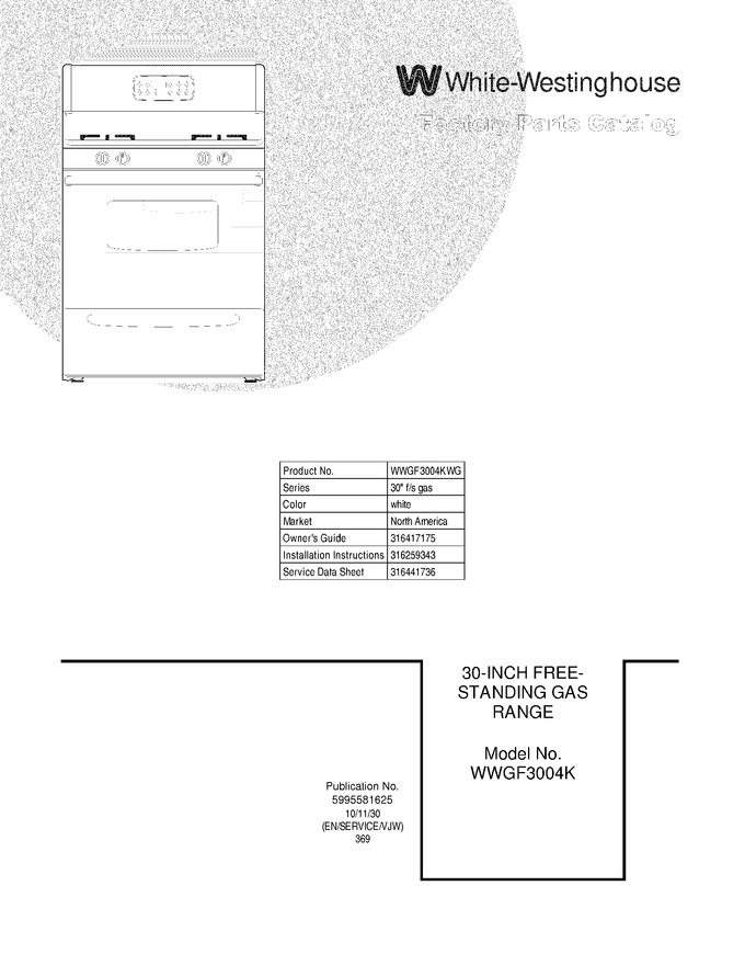 Diagram for WWGF3004KWG
