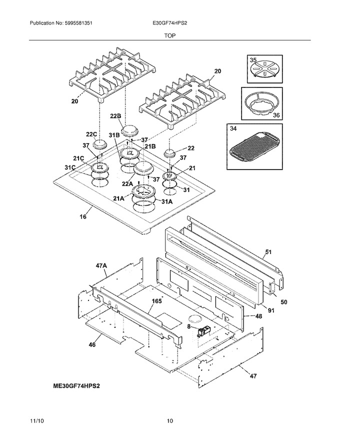 Diagram for E30GF74HPS2