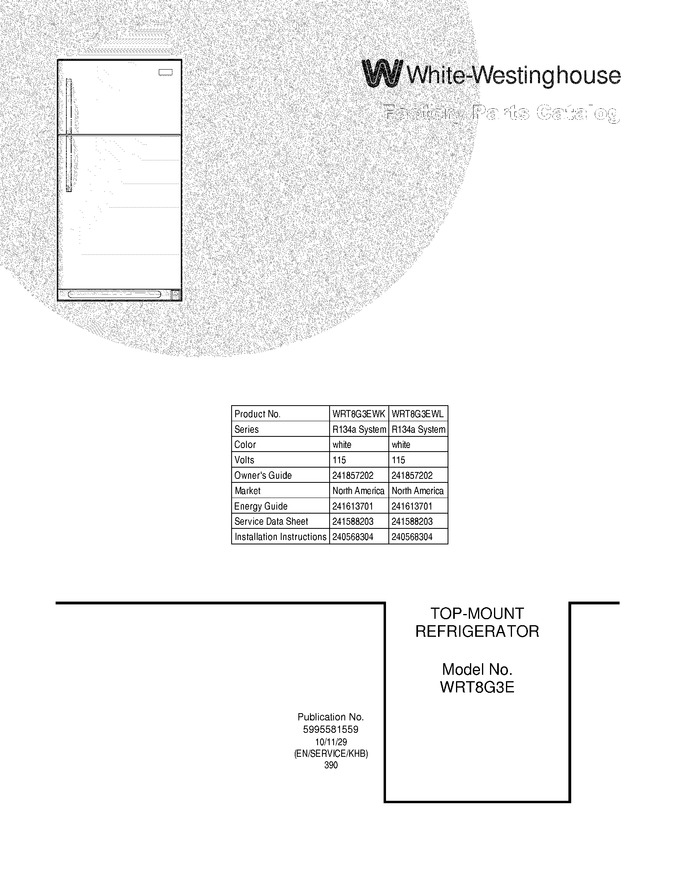 Diagram for WRT8G3EWL
