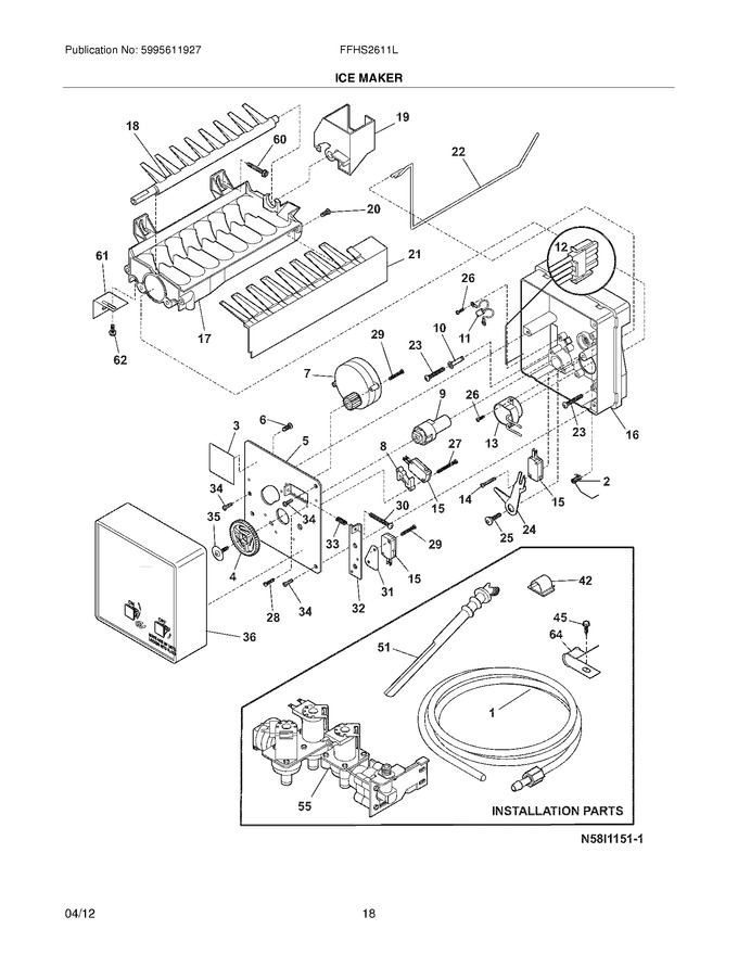 Diagram for FFHS2611LW5