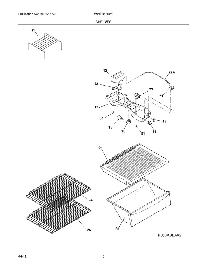 Diagram for WWTR1502KW9