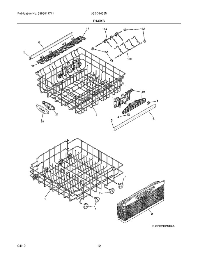 Diagram for LGBD2435NQ0A
