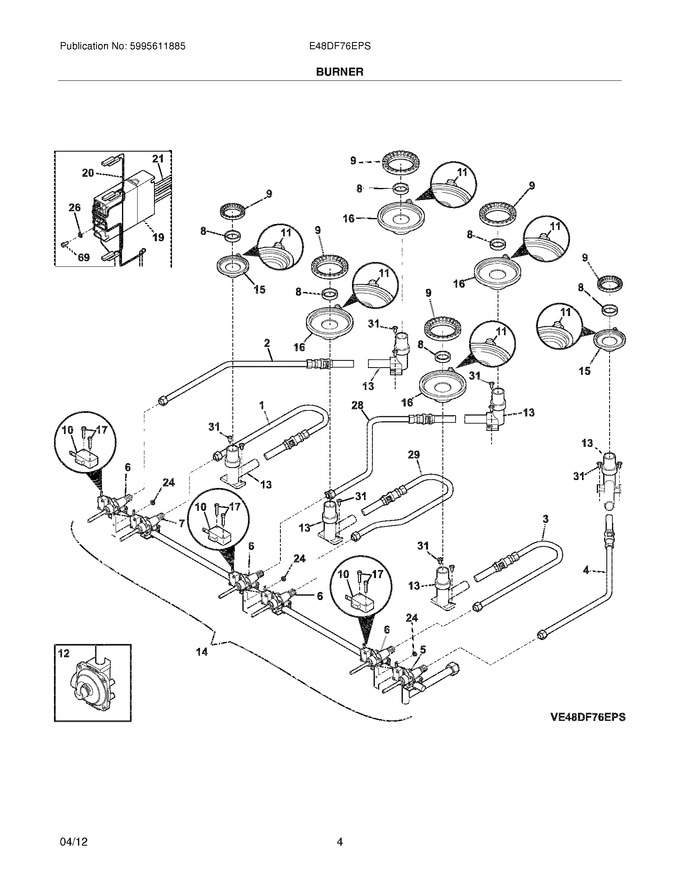 Diagram for E48DF76EPS