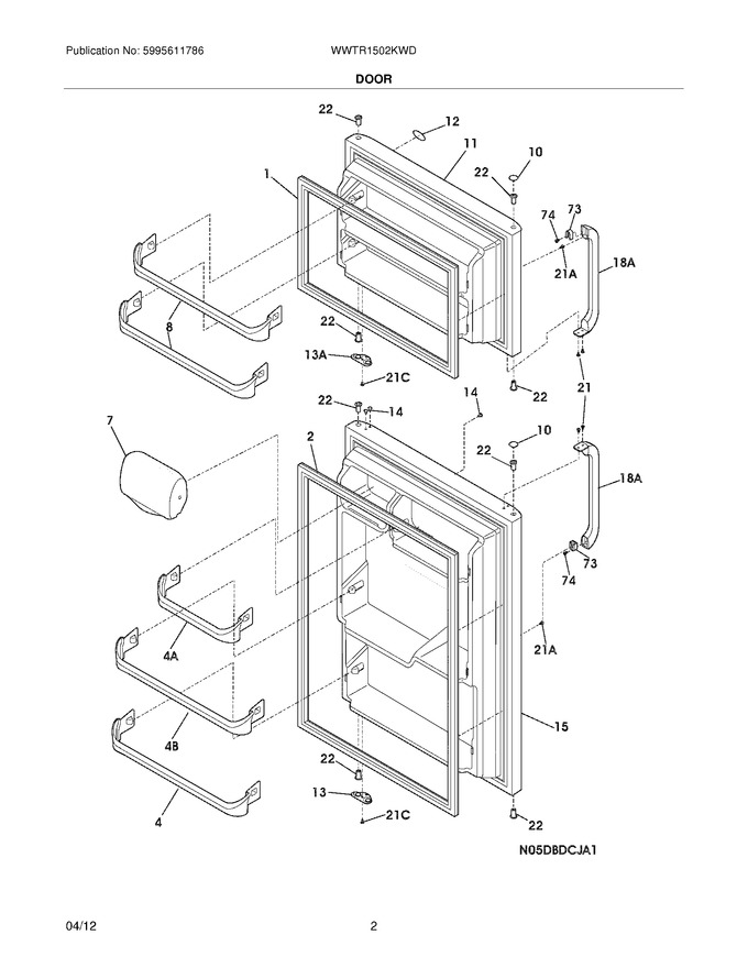 Diagram for WWTR1502KWD