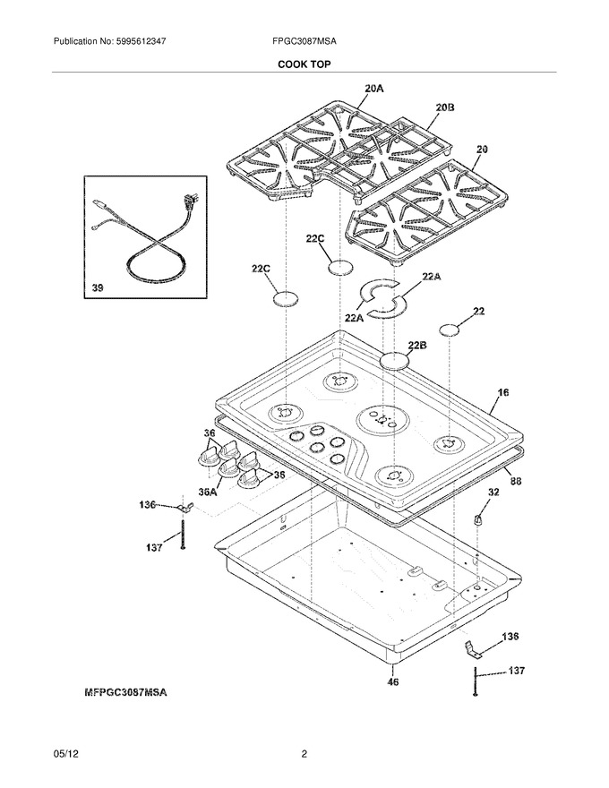 Diagram for FPGC3087MSA