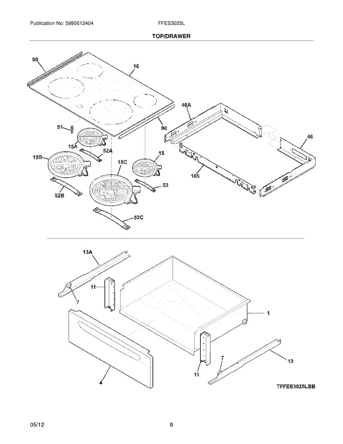 Diagram for FFES3025LWF