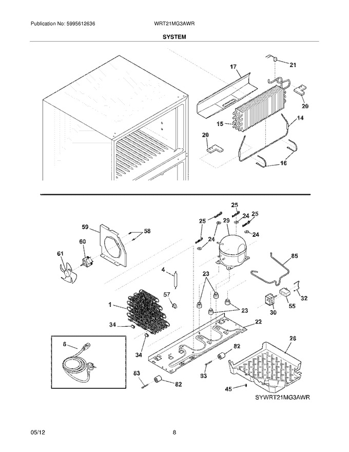 Diagram for WRT21MG3AWR