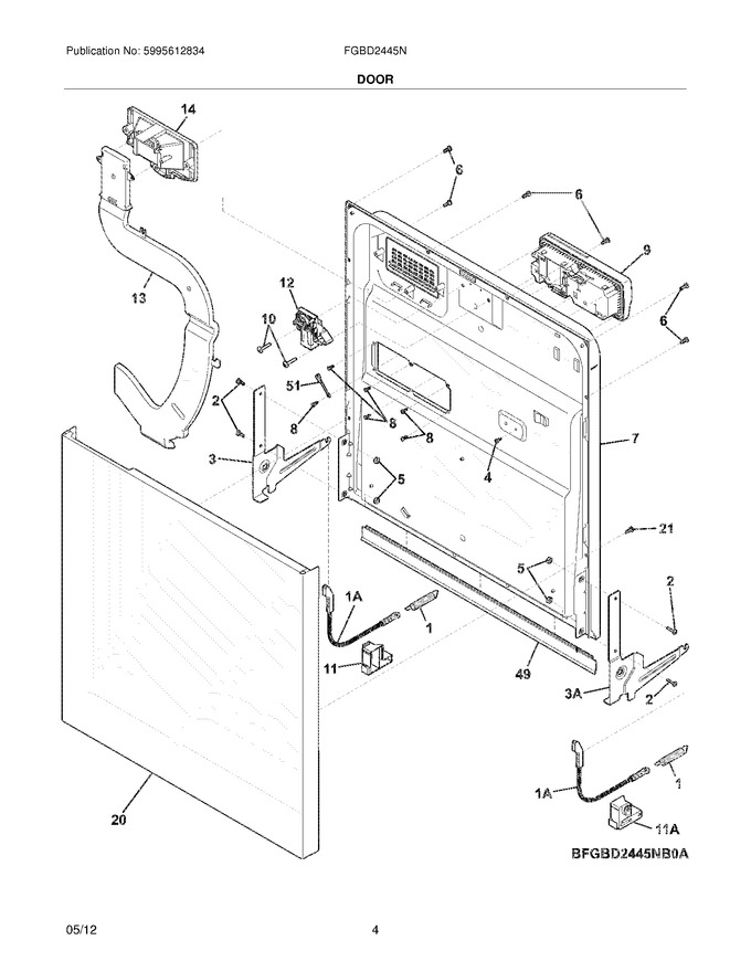Diagram for FGBD2445NW1A