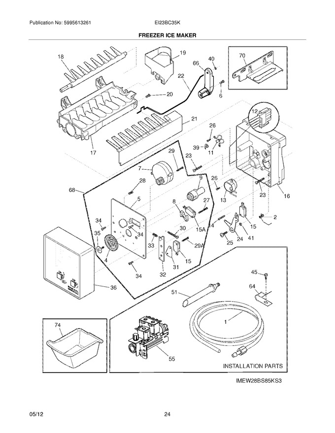 Diagram for EI23BC35KW3