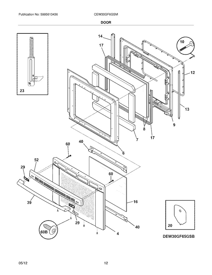 Diagram for CEW30GF6GSM