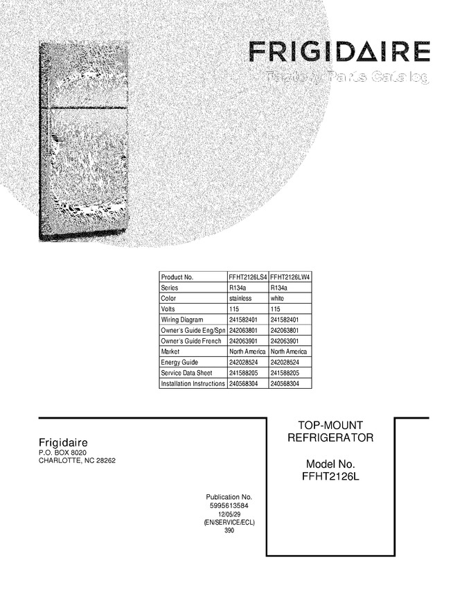 Diagram for FFHT2126LS4