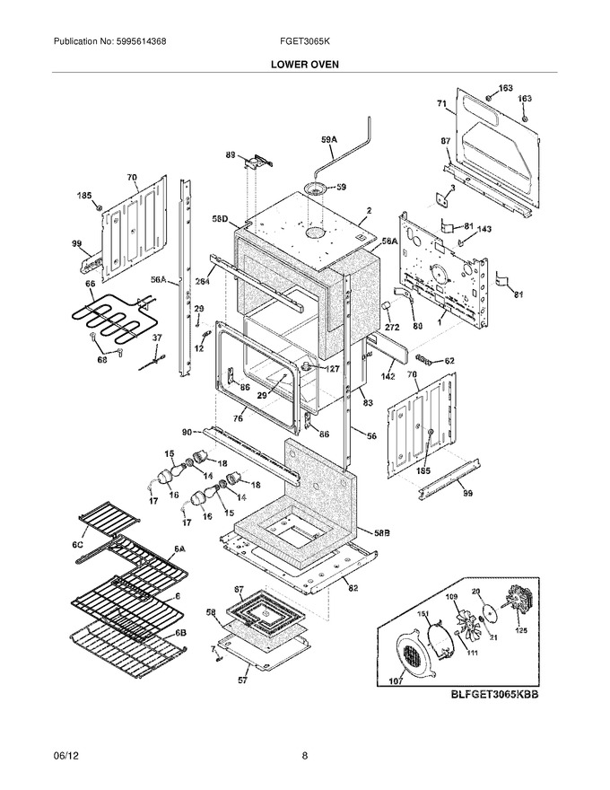 Diagram for FGET3065KBB