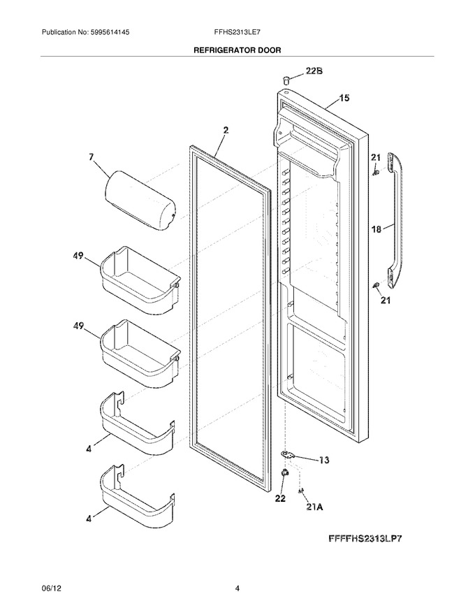 Diagram for FFHS2313LE7
