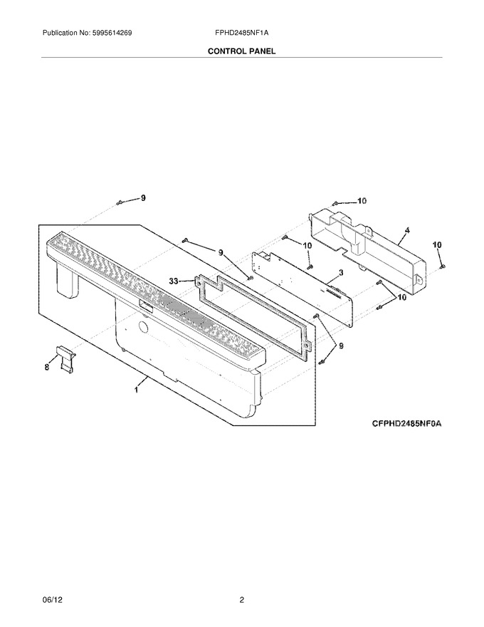 Diagram for FPHD2485NF1A