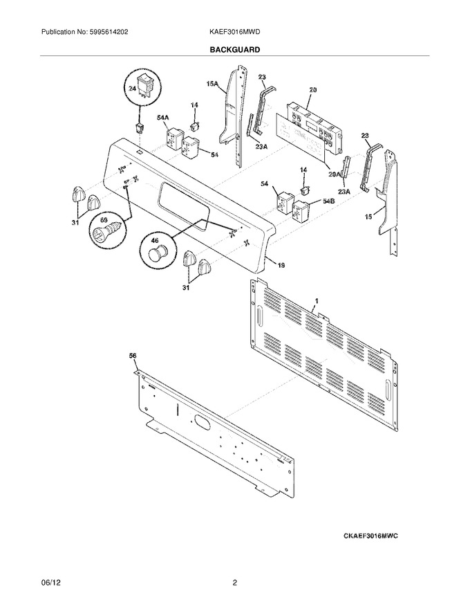 Diagram for KAEF3016MWD