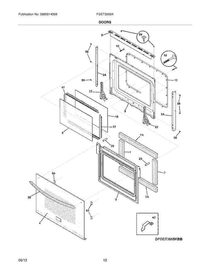 Diagram for FGET3065KWB
