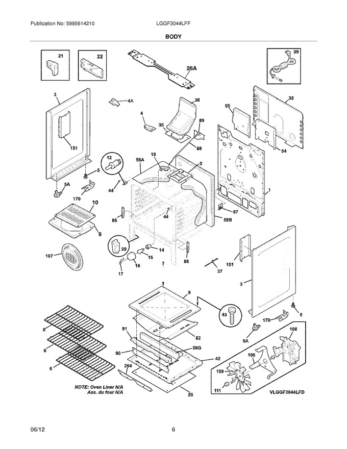 Diagram for LGGF3044LFF