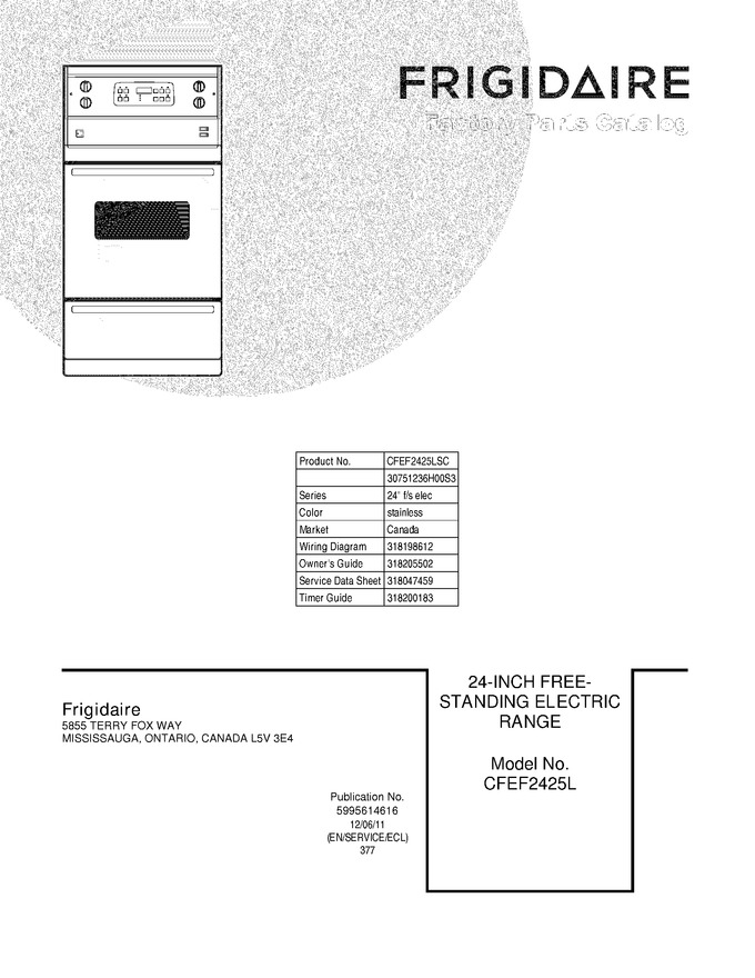 Diagram for CFEF2425LSC