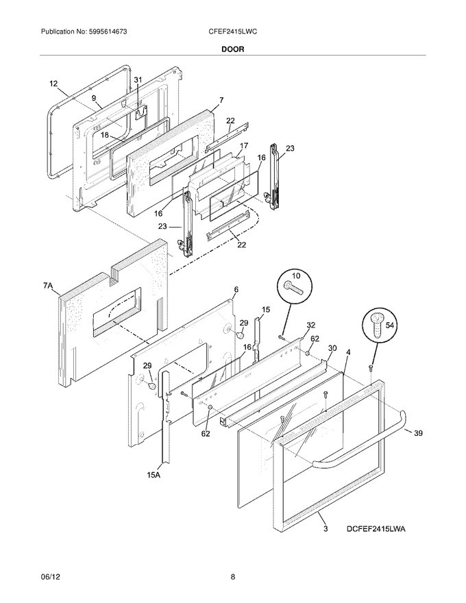 Diagram for CFEF2415LWC