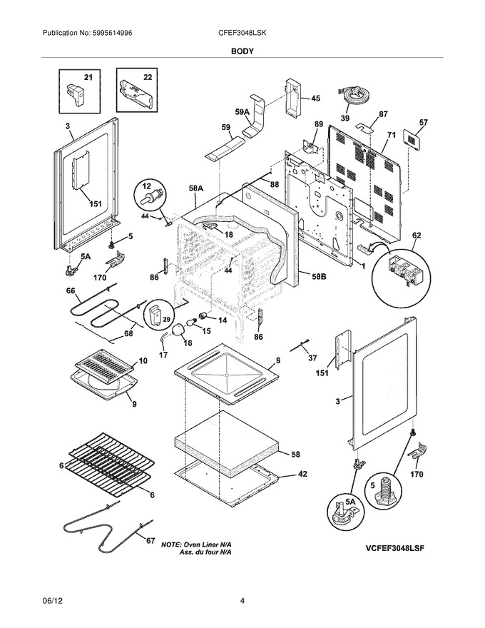 Diagram for CFEF3048LSK