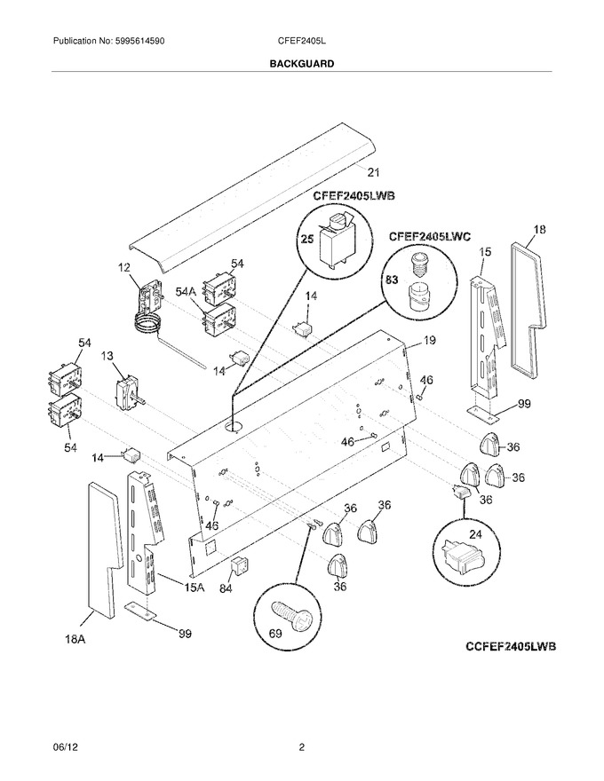 Diagram for CFEF2405LWC