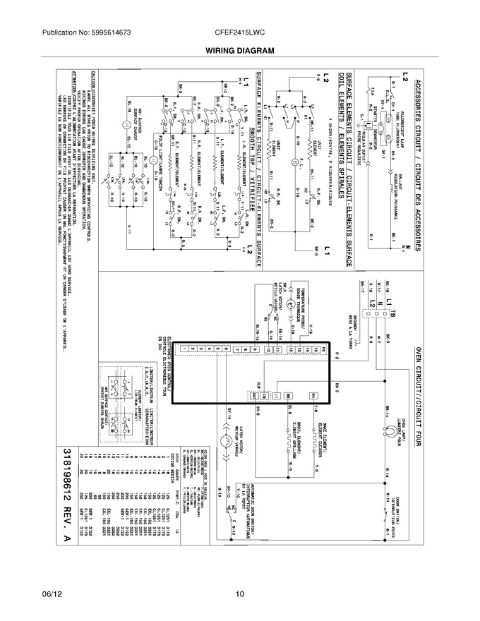 Diagram for CFEF2415LWC