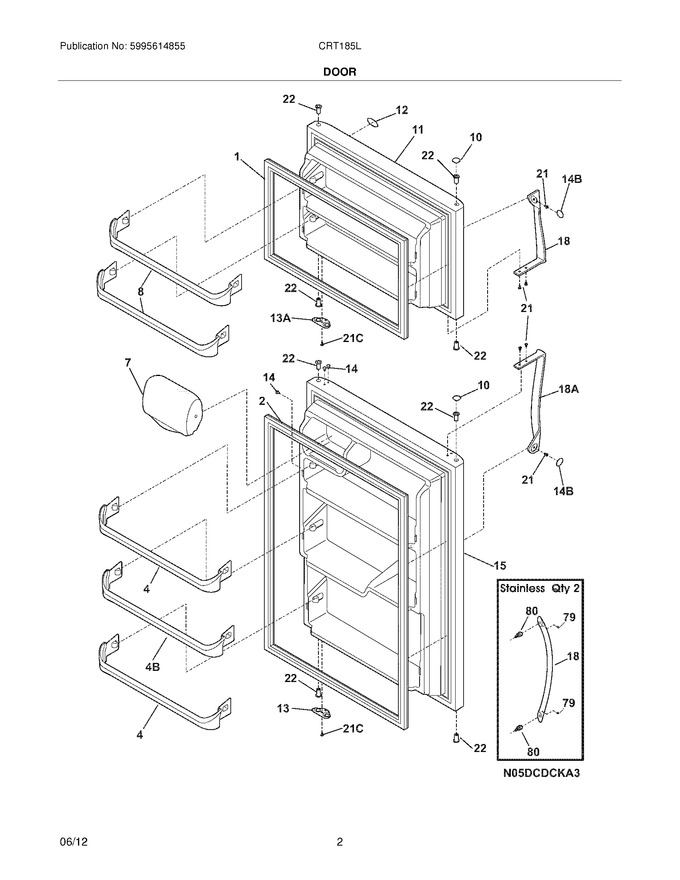 Diagram for CRT185LW7