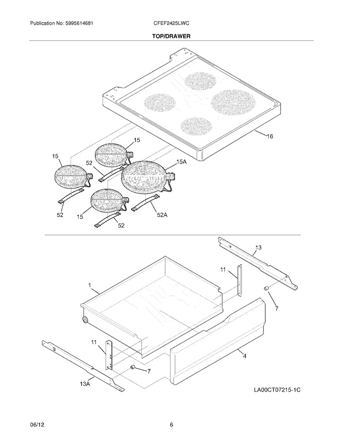 Diagram for CFEF2425LWC