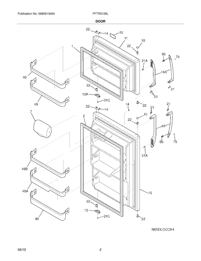 Diagram for FFTR2126LW6