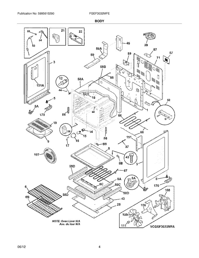 Diagram for FGEF3032MFE