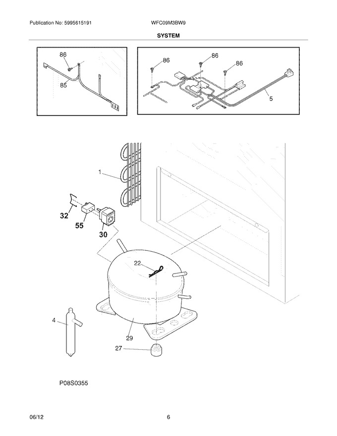 Diagram for WFC09M3BW9