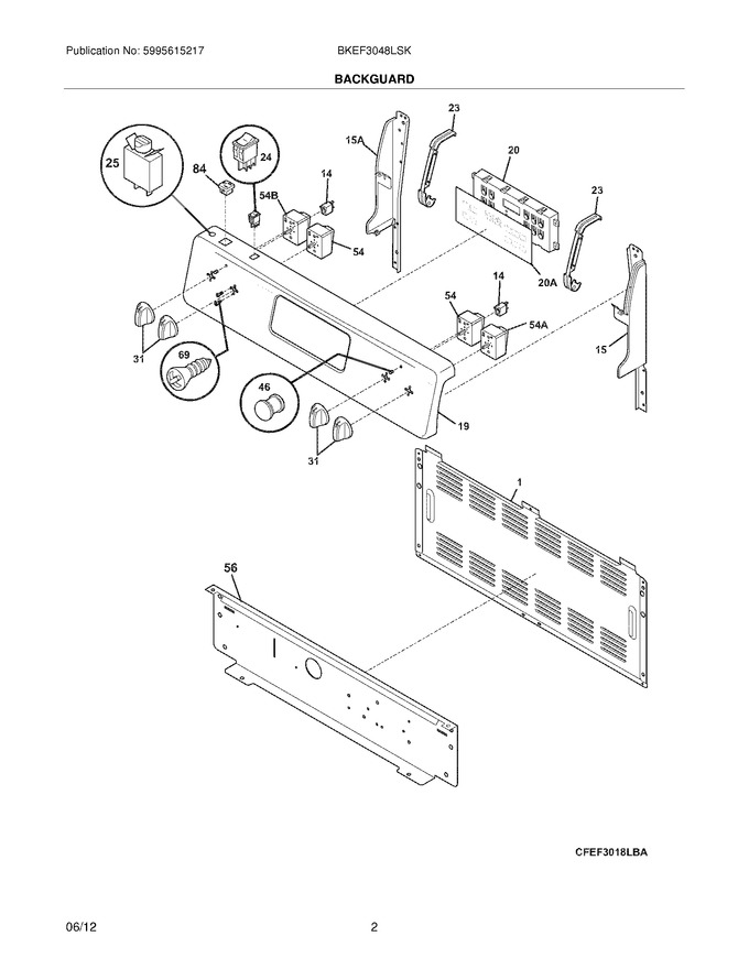 Diagram for BKEF3048LSK